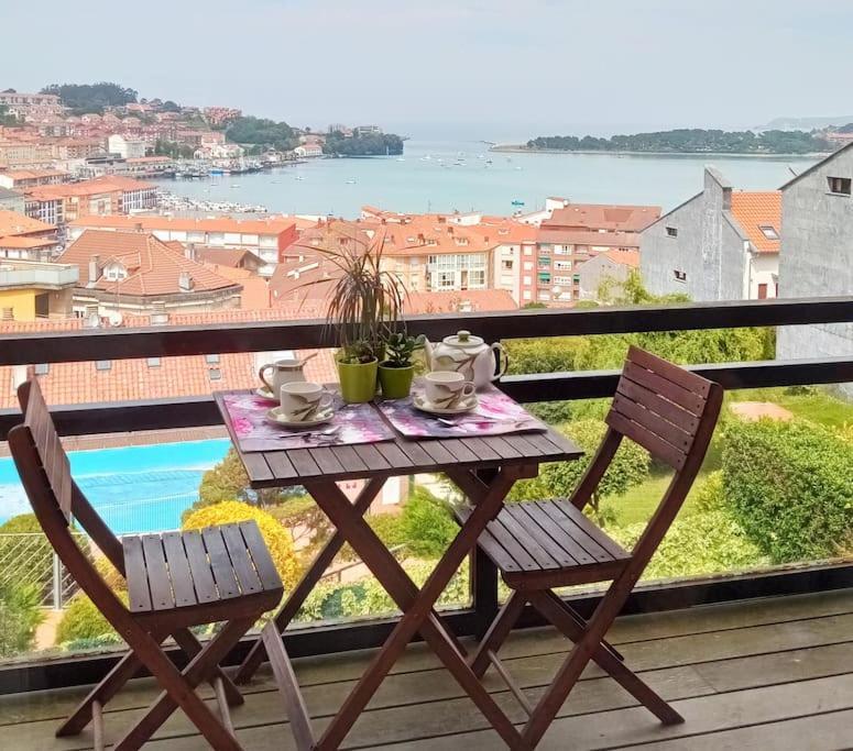 Ferienwohnung Terraza Y Piscina Con Vistas Espectaculares Al Mar Parking Cubierto San Vicente De La Barquera Exterior foto
